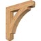 Ekena Millwork Thorton Craftsman Smooth Bracket, Western Red Cedar, 5 1/2"W x 34"D x 34"H BKT06X34X34THR04SWR - alternate 1